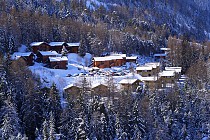 Demi Chalets Le Petit Bonheur - uitzicht op de chalets